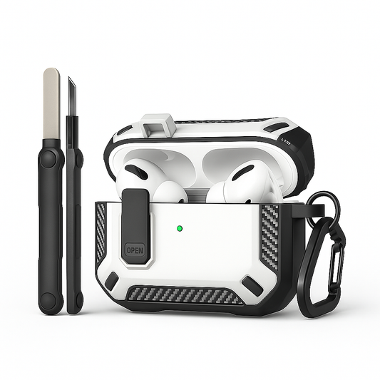 Aura Defender Next-Gen oordopjes - Complete set met beschermhoes en reinigingsset