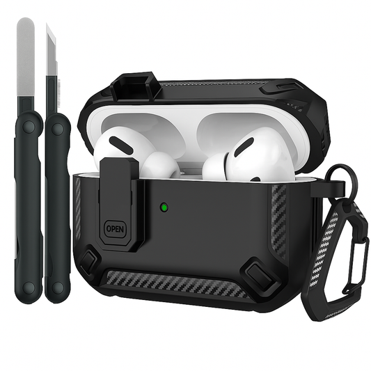 Aura Defender Next-Gen oordopjes - Complete set met beschermhoes en reinigingsset